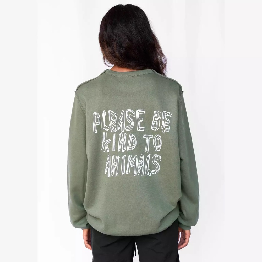Please Be Kind To Animals - Don’t Eat The Homies ( Vegan Message)